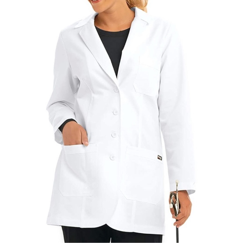 Barco Grey's Anatomy 3 Pocket Lab Coat Sz S